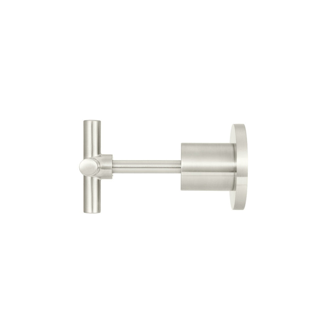 Cross Handle Jumper Valve Wall Top Assemblies - Brushed Nickel