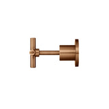 Cross Handle Jumper Valve Wall Top Assemblies - Lustre Bronze