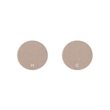 Circular Wall Taps - Champagne