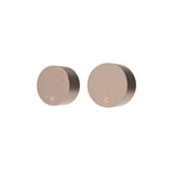 Circular Wall Taps - Champagne