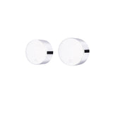 Circular Wall Taps - close-up detail view, bathroom fixture (11 of 41)