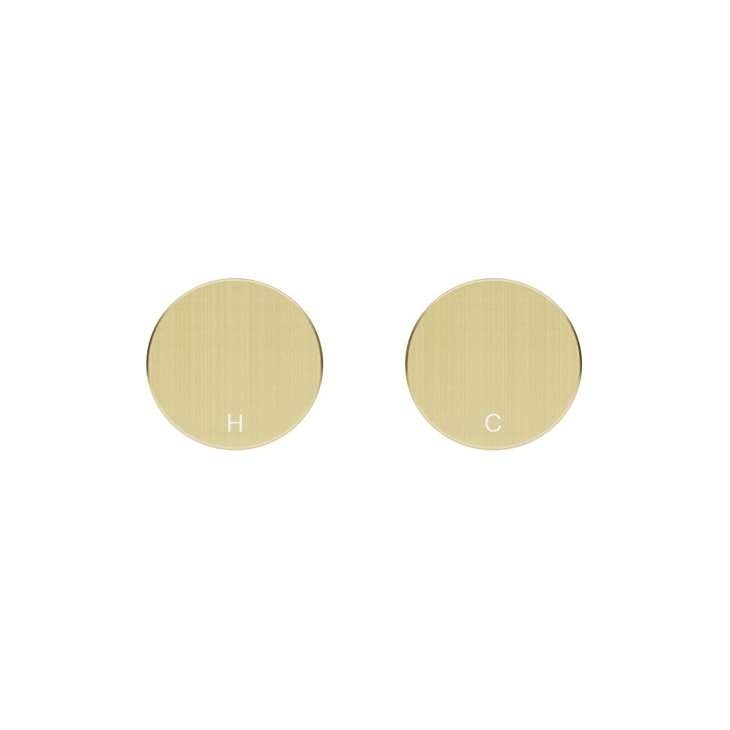 Circular Wall Taps - Tiger Bronze