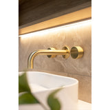 Circular Wall Taps - Tiger Bronze
