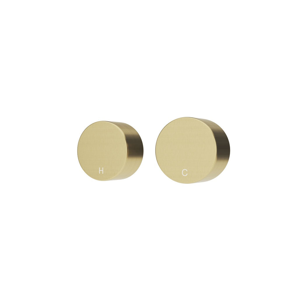 Circular Wall Taps - Tiger Bronze
