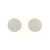 Circular Wall Taps - Brushed Nickel