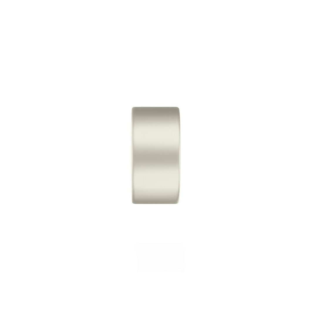 Circular Wall Taps - Brushed Nickel