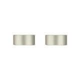 Circular Wall Taps - Brushed Nickel