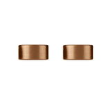 Circular Wall Taps in Tiger Bronze - angled product view