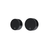 Circular Wall Taps - Matte Black