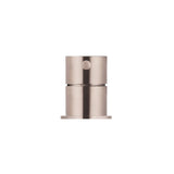 Round Deck Mounted Mixer - Champagne