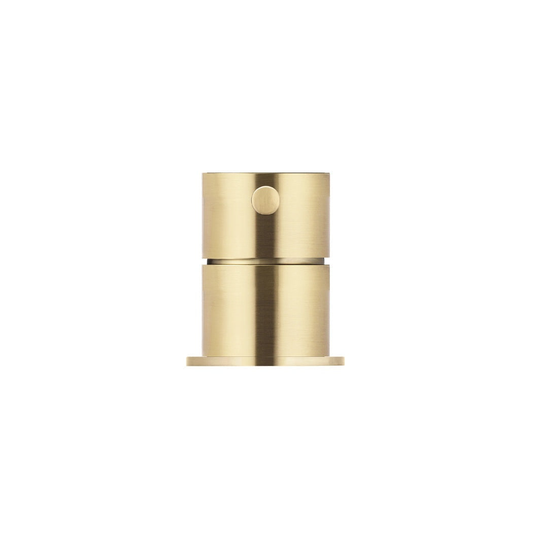 Round Deck Mounted Mixer - Tiger Bronze
