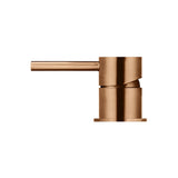 Round Deck Mounted Mixer - Lustre Bronze