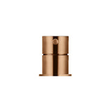 Round Deck Mounted Mixer - Lustre Bronze