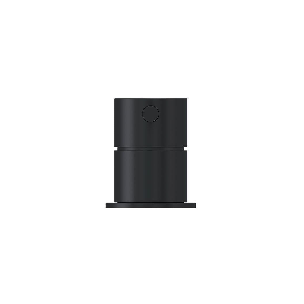 Round Deck Mounted Mixer - close-up detail view, bathroom fixture