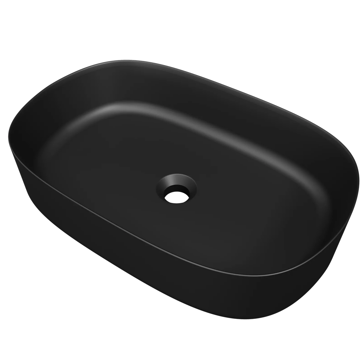 Timberline Myrtle Above Counter Basin 550mm Matte Black - image 2