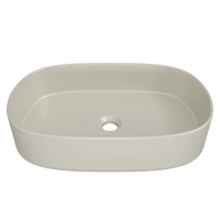 Myrtle Above Counter Basin 550mm Matte Ivory – Matte Ivory