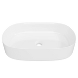 Timberline Myrtle Above Counter Basin 550mm Gloss White