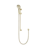 Round Three Function Hand Shower on Rail Column - angled product view (10 of 28)