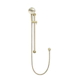 Round Three Function Hand Shower on Rail Column - Tiger Bronze