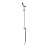 Round Three Function Hand Shower on Rail Column - side profile view (28 of 28)