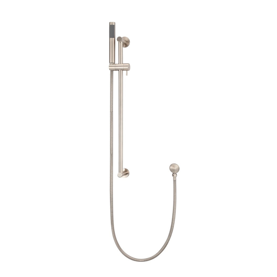 Round Hand Shower on Rail Column