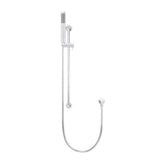 Round Hand Shower on Rail Column - Polished Chrome