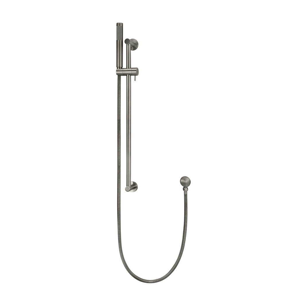Round Hand Shower on Rail Column