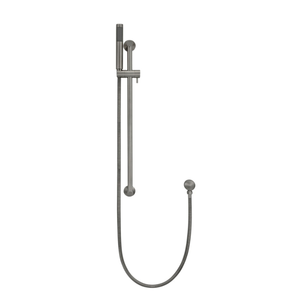 Round Hand Shower on Rail Column - Shadow