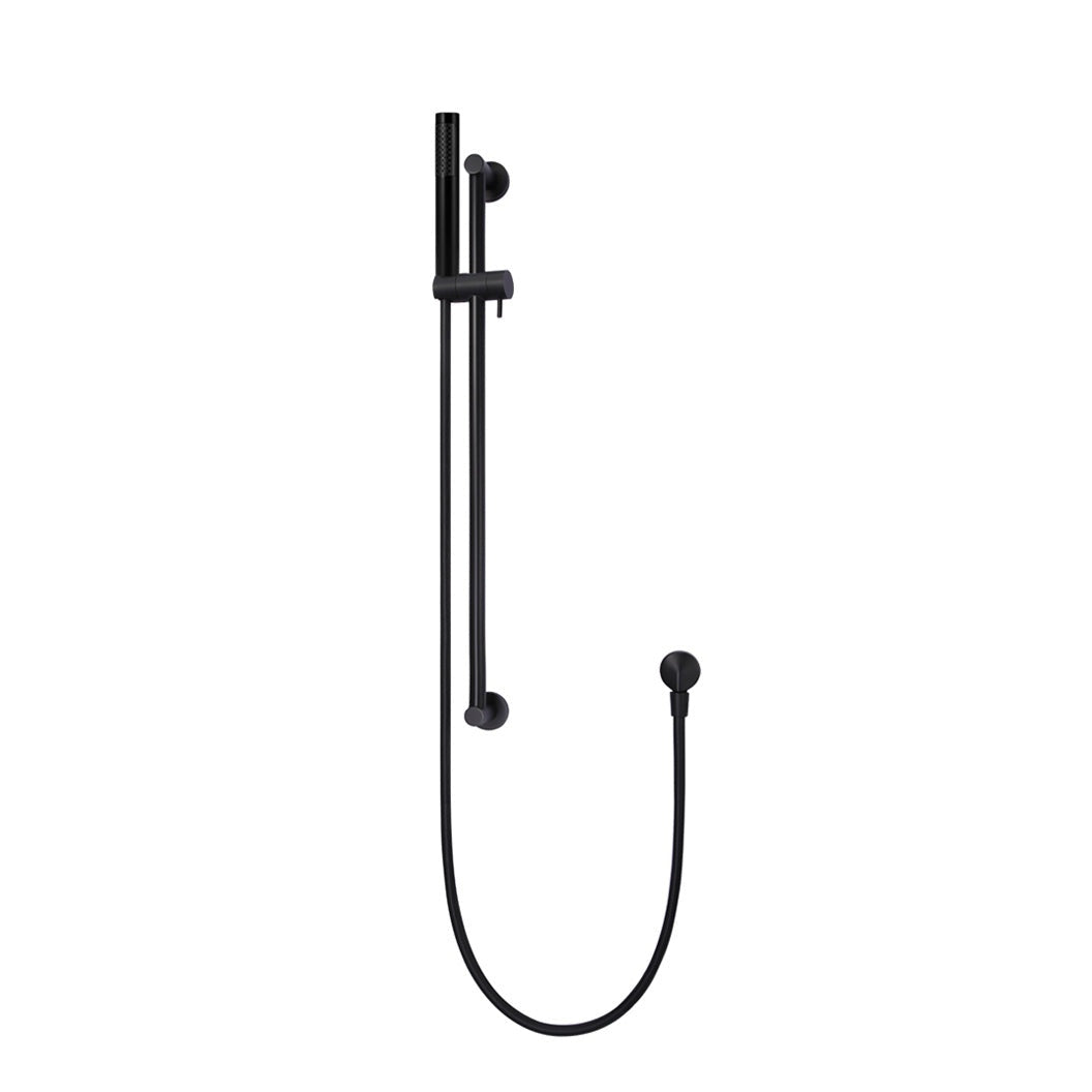 Round Hand Shower on Rail Column