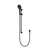 Round Three Function Hand Shower on Rail Column