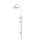 Round Combination Shower Rail, 200mm Rose, Three-Function Hand Shower