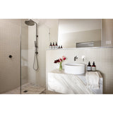 Round Combination Shower Rail 300mm Rose, Single Function Hand Shower - close-up detail view (35 of 35)