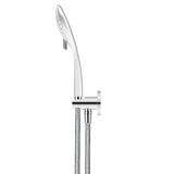 Round Three Function Hand Shower on Fixed Bracket - Polished Chrome