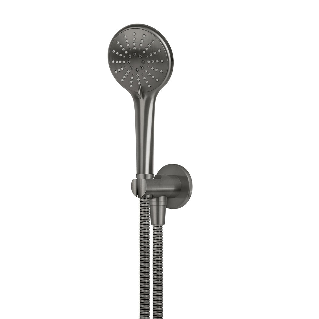 Round Three Function Hand Shower on Fixed Bracket