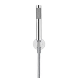Round Hand Shower on Fixed Bracket - Polished Chrome