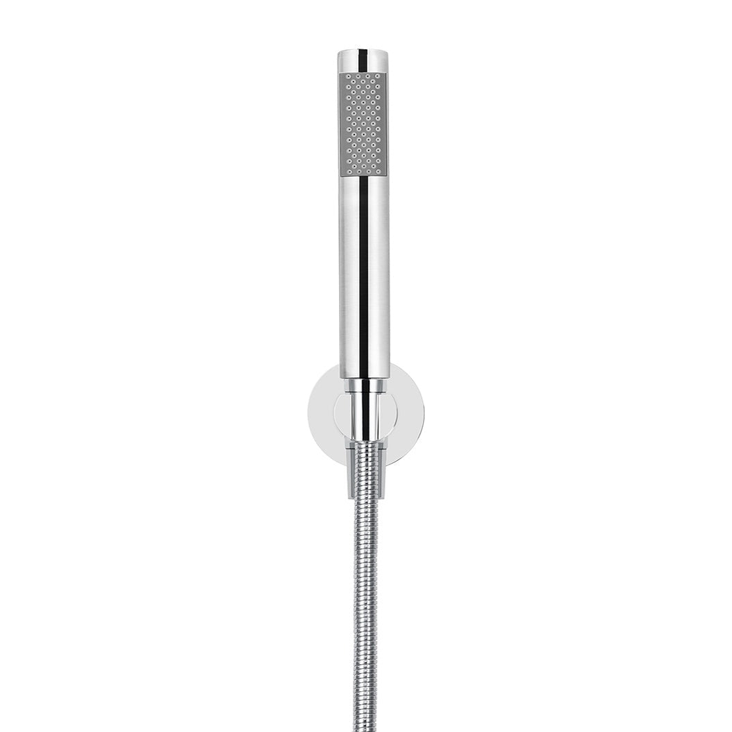 Round Hand Shower on Fixed Bracket - Polished Chrome