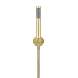 Round Hand Shower on Fixed Bracket - Tiger Bronze