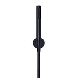 Round Hand Shower on Fixed Bracket - Matte Black