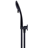 Round Three Function Hand Shower on Fixed Bracket - Matte Black