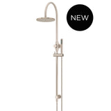 200mm Round Overhead Shower Set, Single Function Hand Shower