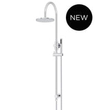 200mm Round Overhead Shower Set, Single Function Hand Shower