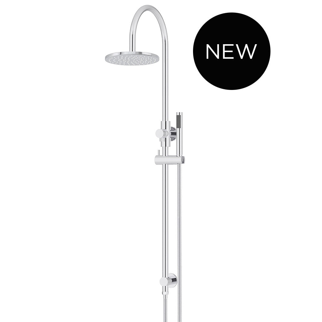 200mm Round Overhead Shower Set, Single Function Hand Shower