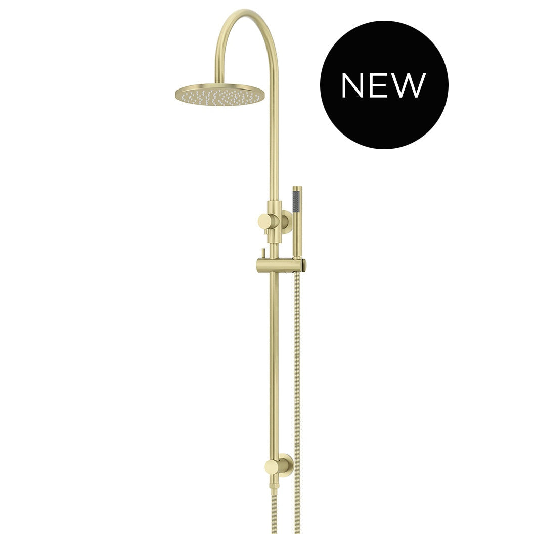 200mm Round Overhead Shower Set, Single Function Hand Shower - finish and profile close-up (15 of 36)