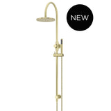 200mm Round Overhead Shower Set, Single Function Hand Shower - finish and profile close-up (15 of 36)