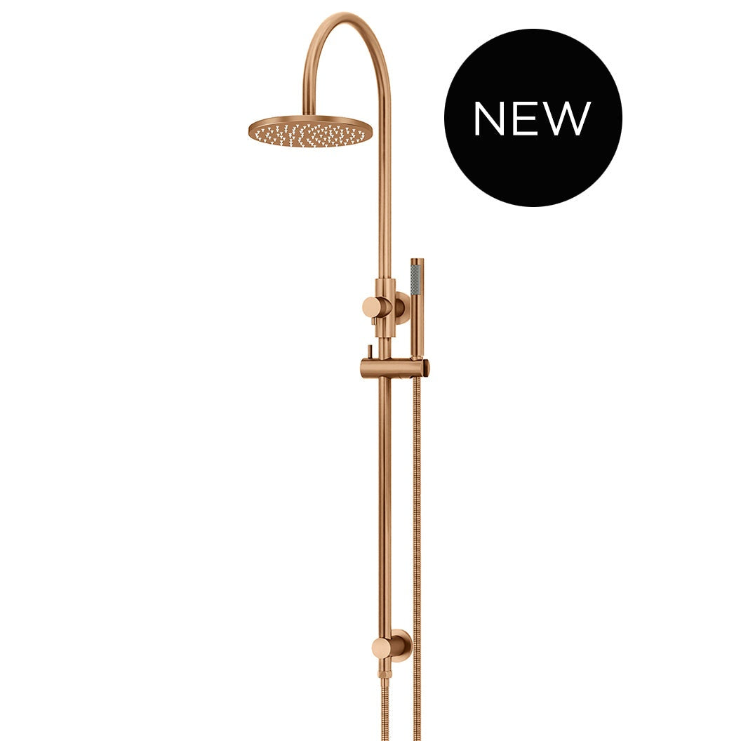 200mm Round Overhead Shower Set, Single Function Hand Shower