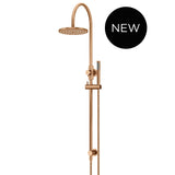 200mm Round Overhead Shower Set, Single Function Hand Shower