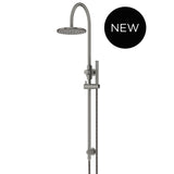 200mm Round Overhead Shower Set, Single Function Hand Shower - full product view (32 of 36)