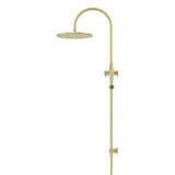 300mm Round Overhead Shower Set, Single Function Hand Shower - front view (17 of 36)