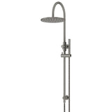 300mm Round Overhead Shower Set, Single Function Hand Shower - Shadow