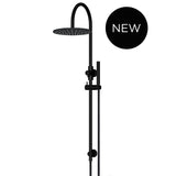 300mm Round Overhead Shower Set, Single Function Hand Shower - front view